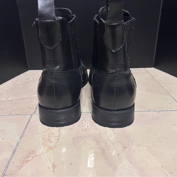 Elvis Style Men's Size 12 Ankle Boots Black Casual Wedding Business Office - Picture 3 of 14